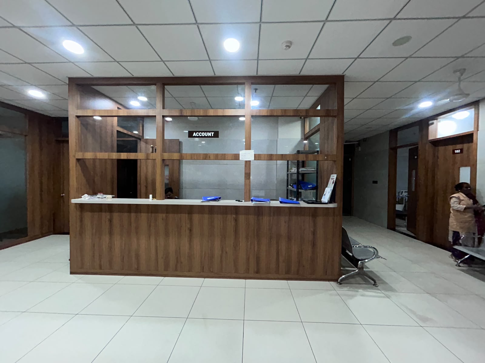 Accounts & Patient Helpdesk Counter