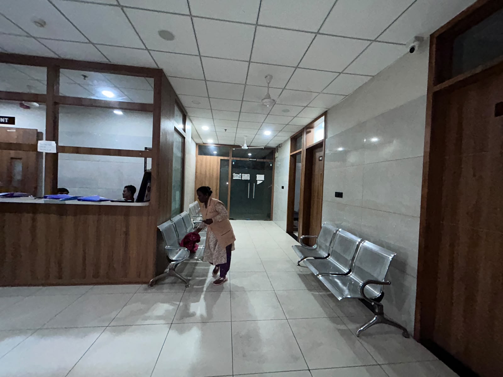 Inpatient Ward Corridor & OT/ICU Access Hallway