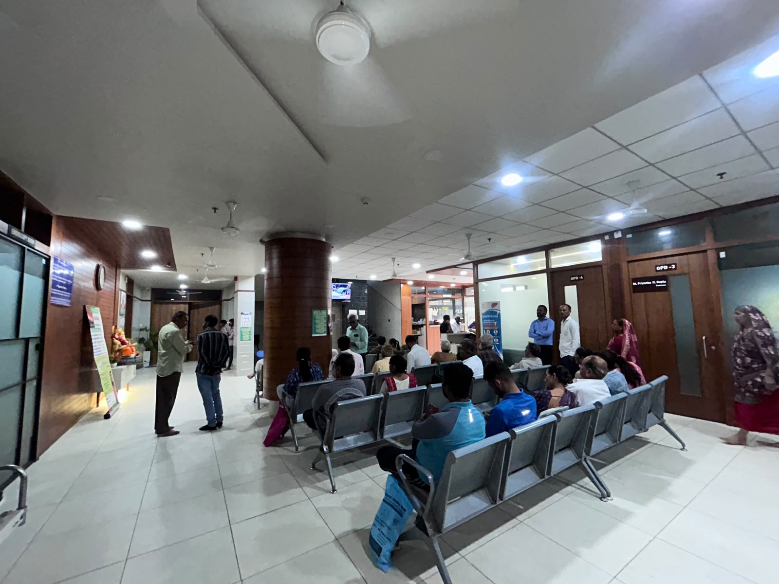 Gujarat Gastro Hub Central Patient Waiting Hall & OPD Chambers